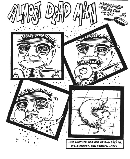 Sample page from the Backweird minicomic