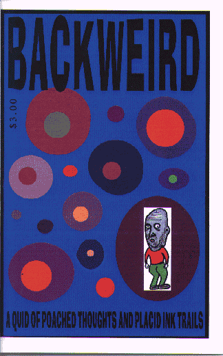 Backweird minicomic...cover graphic