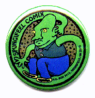 Spungifeel Comics Martian Button