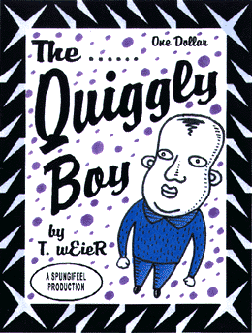 Quiggly Boy mini comic cover
