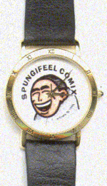 Official Spungifeel Comics Wrist Watch